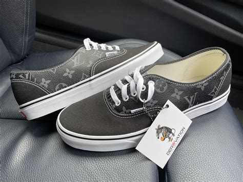 chanel custom vans authentic|Vans customs website.